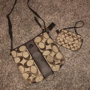 Coach Purse and Wallet set